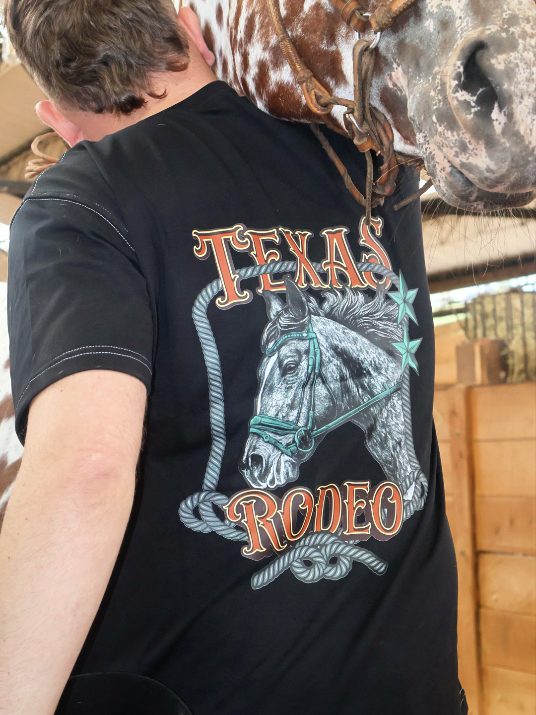 Camiseta Hombre Negra